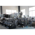 TSE-65D Co-rotating Twin Screw Extruder in Air-cooling Extrusion Line